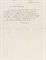 EINSTEIN, Albert (1879-1955). Autograph letter signed and two typed letters signed ('A. Einstein') to Mrs Alice H. Falkenberg, Princeton, 24 March 1949 - 21 July 1953, in German, thanking her for a charitable donation, and for the gift of books, including one 'which has been so successfully kept from the view of the public by hiding it in the nursery -- an infernal trick of the hypocrites [das vor den Blicken des Publikums so erfolgreich durch Verstecken in die Kinderstube geschützt wurde -- ein infernalischer Trick der Scheinheiligen]', half page, 4to, in autograph, and 1½ pages, 4to, typescript, envelopes; with two cheques countersigned on verso by Einstein ('Albert Einstein'), letters by Alfred Polgar, Helene Dukas (2), Margot Einstein (2) and Alfred Polgar, and a related item.	 (12)