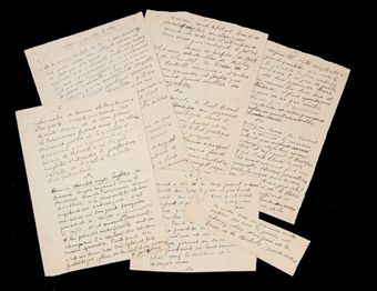 Manuscrit (Apollinaire)