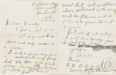 HEMINGWAY, Ernest (1899-1961) Autograph letter signed (