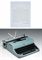 [McCARTHY, Cormac] (1933 - ). McCarthy's Olivetti manual typewriter (serial no. 2143668), ON WHICH HE TYPED ALL OF HIS WORK FROM 1958 TO 2009. 12½ x 10.14 x 3½in., with original blue carrying case.  [WITH:] McCARTHY. Typed document signed (Cormac McCarthy), n.d. [October 2009], titled Cormac McCarthy's Typewriter, authenticating his ownership of the typewriter.