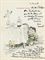 TARKINGTON, Booth (1869-1946). Autograph letter signed (N. B. Tarkington), to Mr. Phillips, 4 January [no year]. WITH TWO HUMOROUS PENCIL AND INK DRAWINGS. 3 pages, 4to.