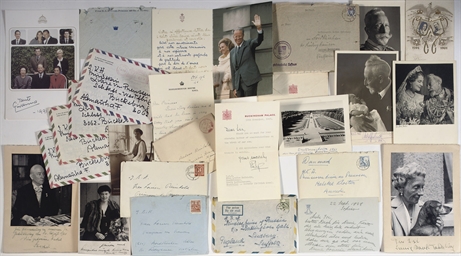 A collection of Royal correspondance to Princess Luise of Pr...