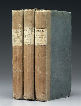 [AUSTEN, Jane]. Emma: A Novel... By the Author of Pride and Prejudice, &c. &c. London: John Murray, 1816.