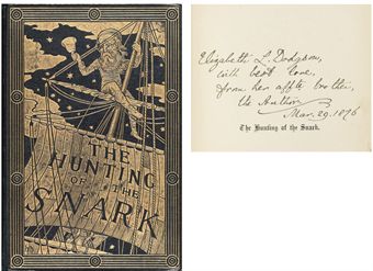DODGSON, Charles Lutwidge (Lewis Carroll). The Hunting of the Snark. London: Macmillan and Co., 1876.