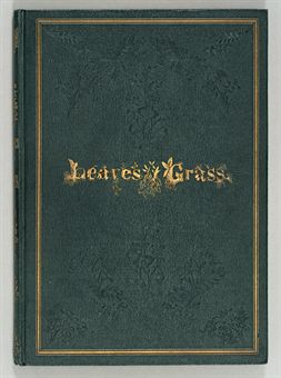 WHITMAN, Walt. Leaves of Grass. Brooklyn: [Printed for the Author], 1855.