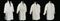 FOUR GENTLEMAN'S LINEN SHIRTS  