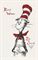 Two illustrations of The Cat in the Hat