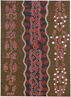 Aboriginal Snake Drawing