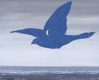Le baiser, René Magritte