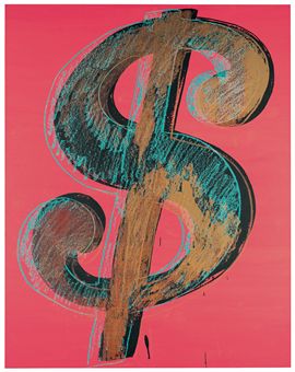 Dollar Sign, Andy Warhol