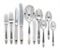 AN AMERICAN SILVER FLATWARE PART SERVICE,