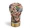 A GOLD-MOUNTED DOCCIA PORCELAIN CANE HANDLE
