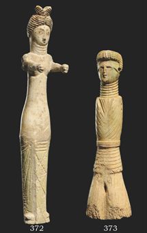 A ROMAN BONE FEMALE DOLL  