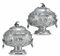A PAIR OF REGENCY SILVER SOUP TUREENS