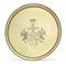 A GEORGE III SILVER-GILT SALVER