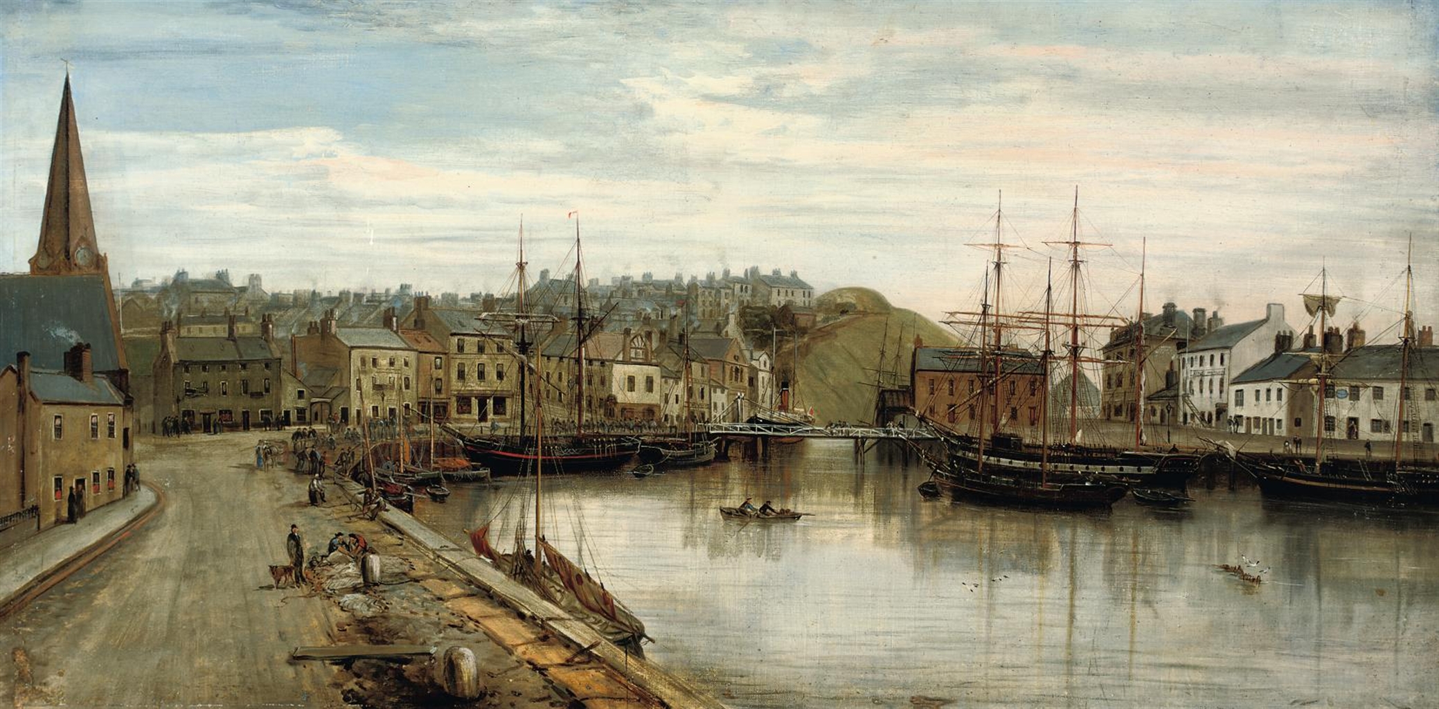 William Mitchell of Maryport (18231900) The old harbour