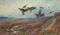 Grouse in flight