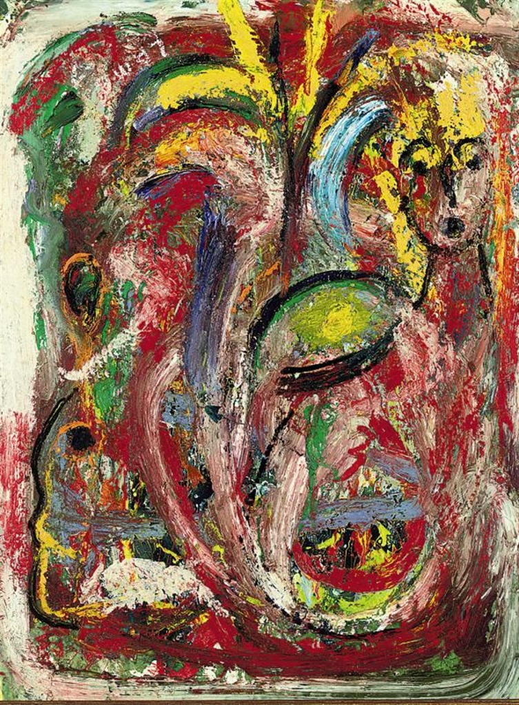 Matt Lamb (Irish/American, b.1932) Untitled Interiors Auction