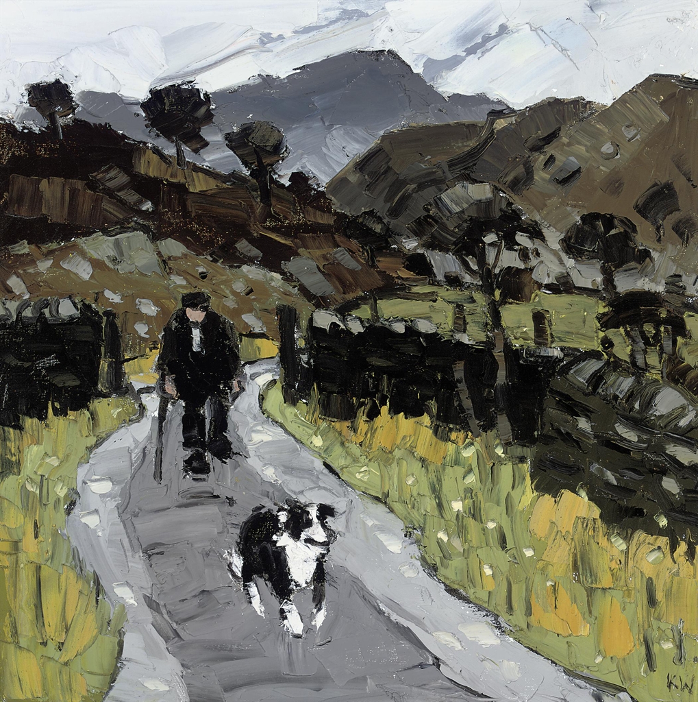 Sir Kyffin Williams, R.A. (19182006) Farmer, Blaen Nantmor Modern