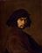 Portrait of the artist, half-length, in a brown doublet