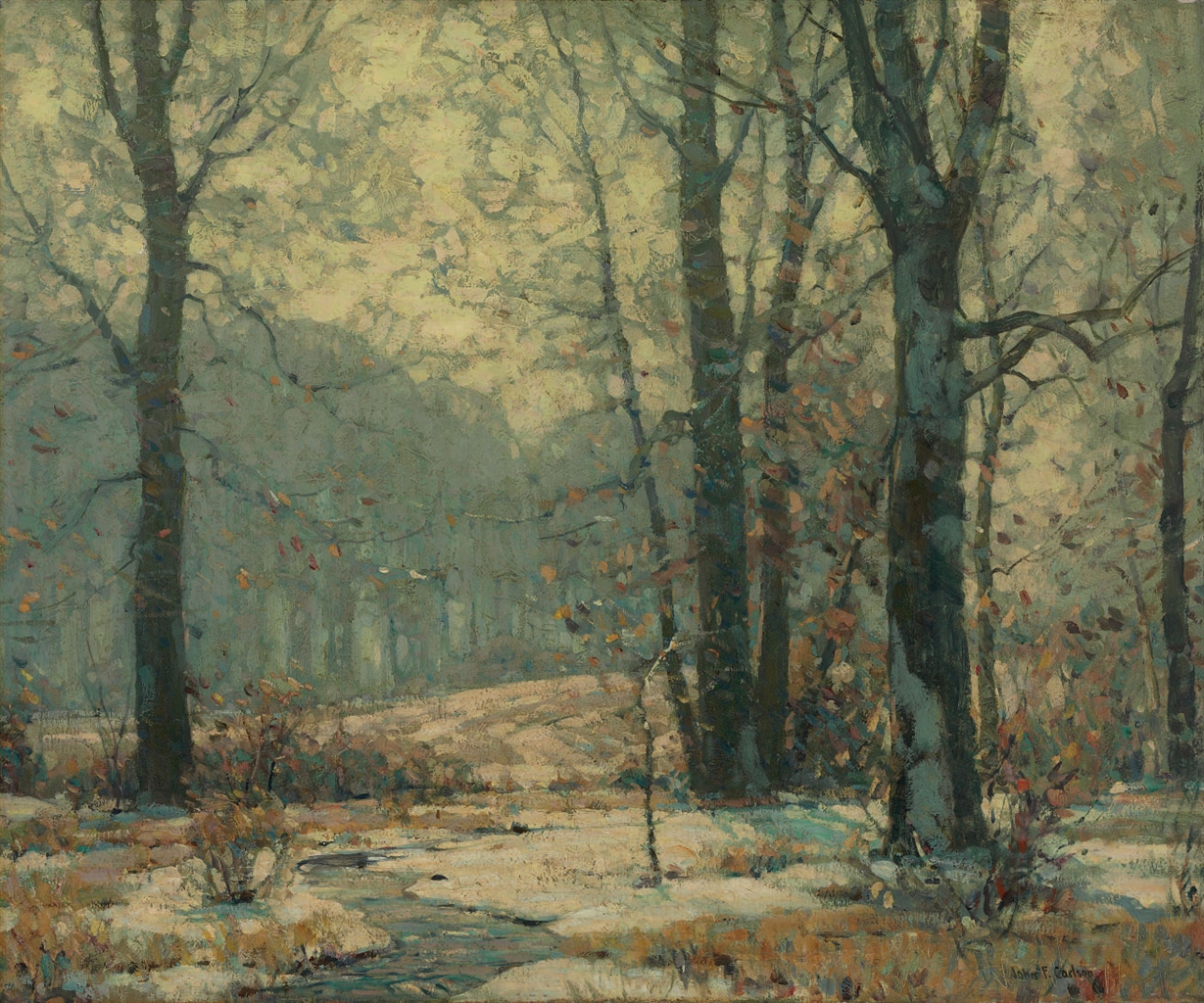 John Fabian Carlson (18741947) Winter Morning Mists