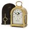 A FRENCH GIANT GILT-BRASS GRANDE SONNERIE CARRIAGE CLOCK WITH PERPETUAL CALENDAR, MOON PHASE AND ALARM