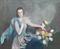 Femme aux tulipes
