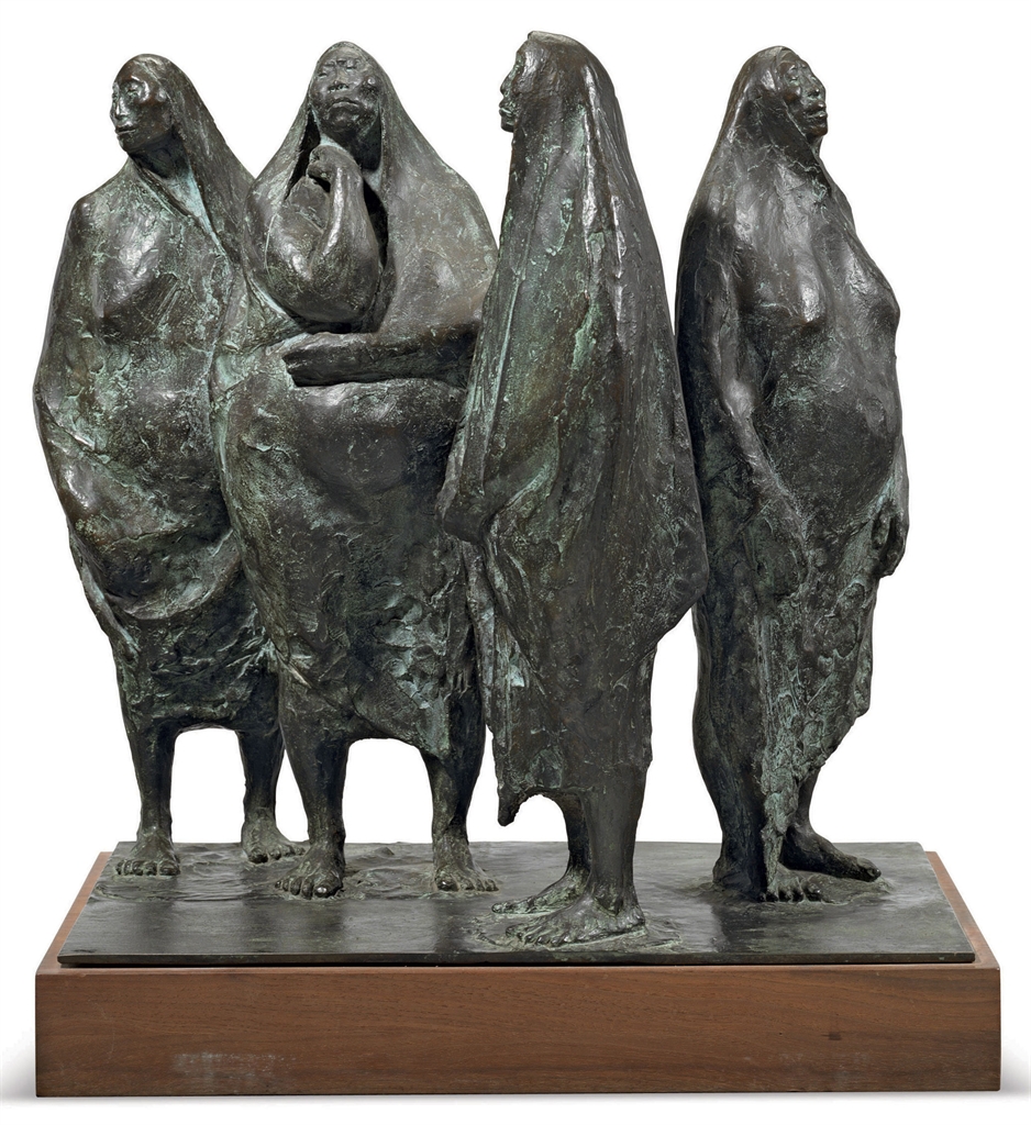 Francisco Zúñiga (Costa Rican/Mexican 19121998) Grupo de cuatro