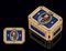 A Rare and Important Jewelled Three-Colour Gold and Guilloché Enamel Imperial Presentation Snuff-Box