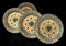 A Set of Four Plates from the Kremlin Service