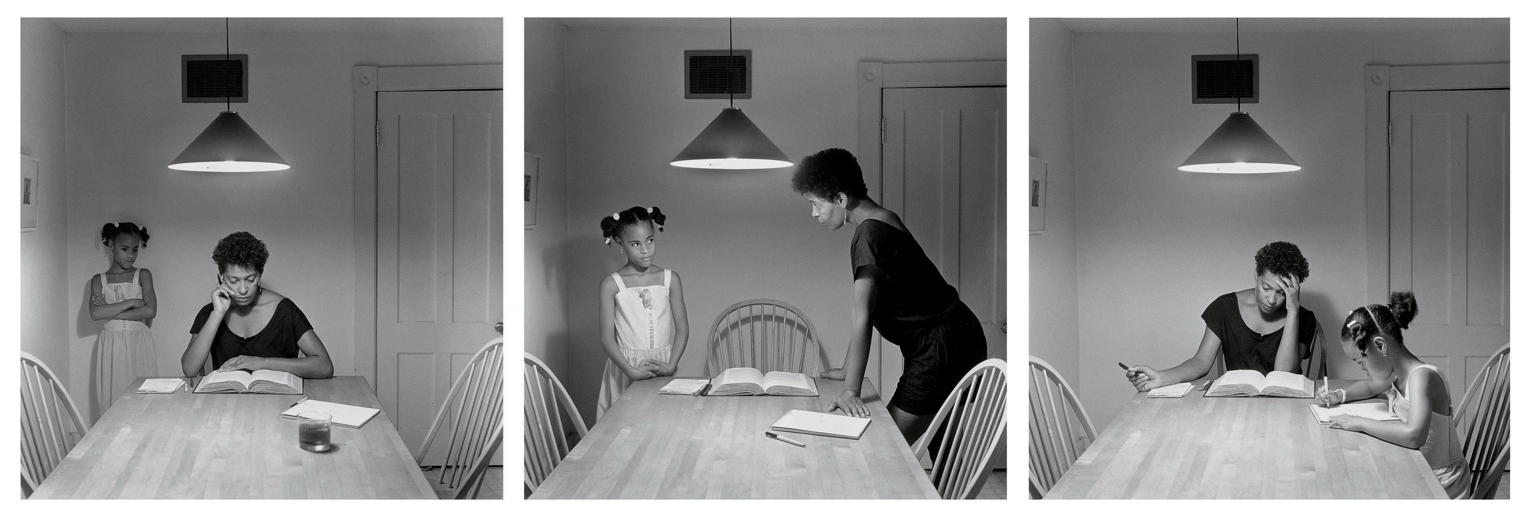 carrie mae weems untitled outtake from the kitchen table series