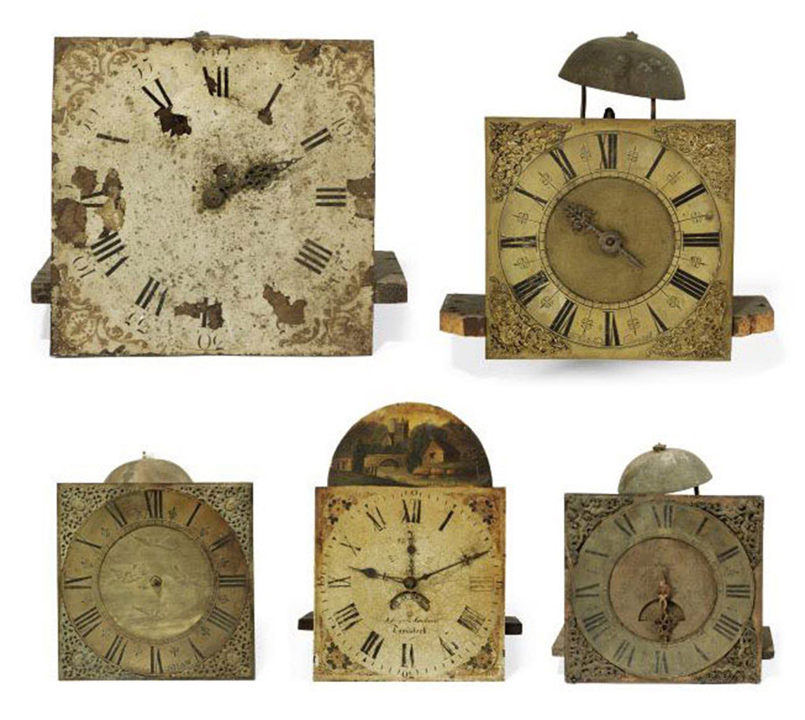 SIX 30 HOUR LONGCASE CLOCK MOVEMENTS striking, Clocks Christie's