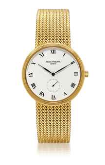 PATEK PHILIPPE, CALATRAVA, REF. 3919 YELLOW GOLD MANUALLY-WOUND ...