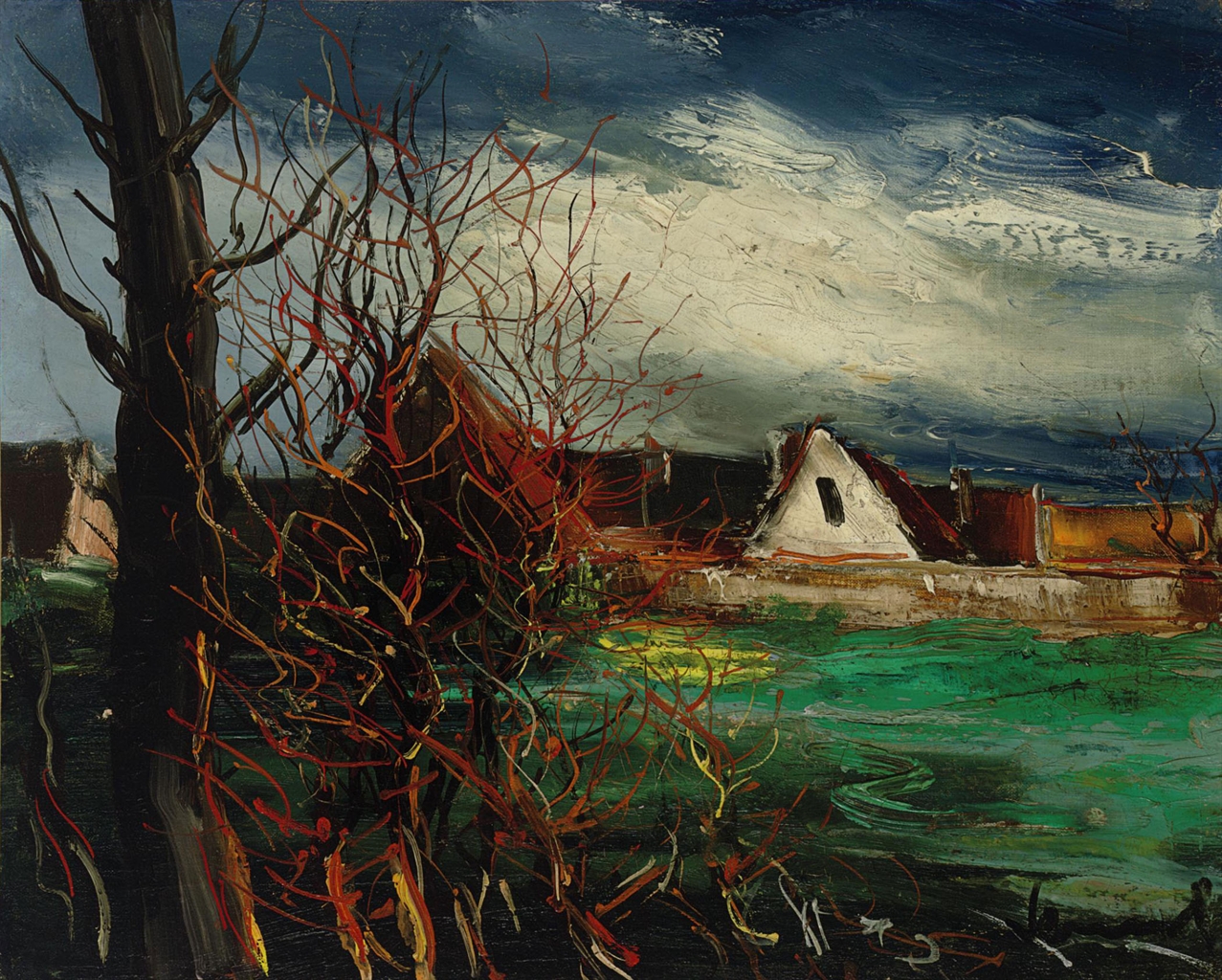 Maurice de Vlaminck (18761958) La ferme aux arbres