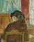 Dame im Pelz, um 1920