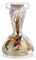 A Dutch egg-shell porcelain two-handled vase