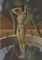 Desnudo en una fuente