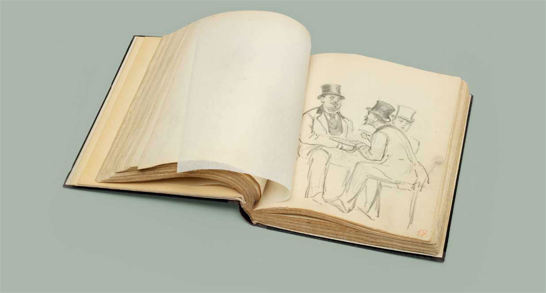 Ilya Repin (18441930) A sketchbook dating from 18721875