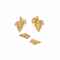 A SET OF GOLD SHELL JEWELRY, BY EDMOND FORET