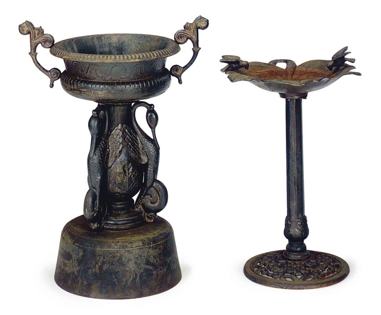 cast iron ornaments for garden