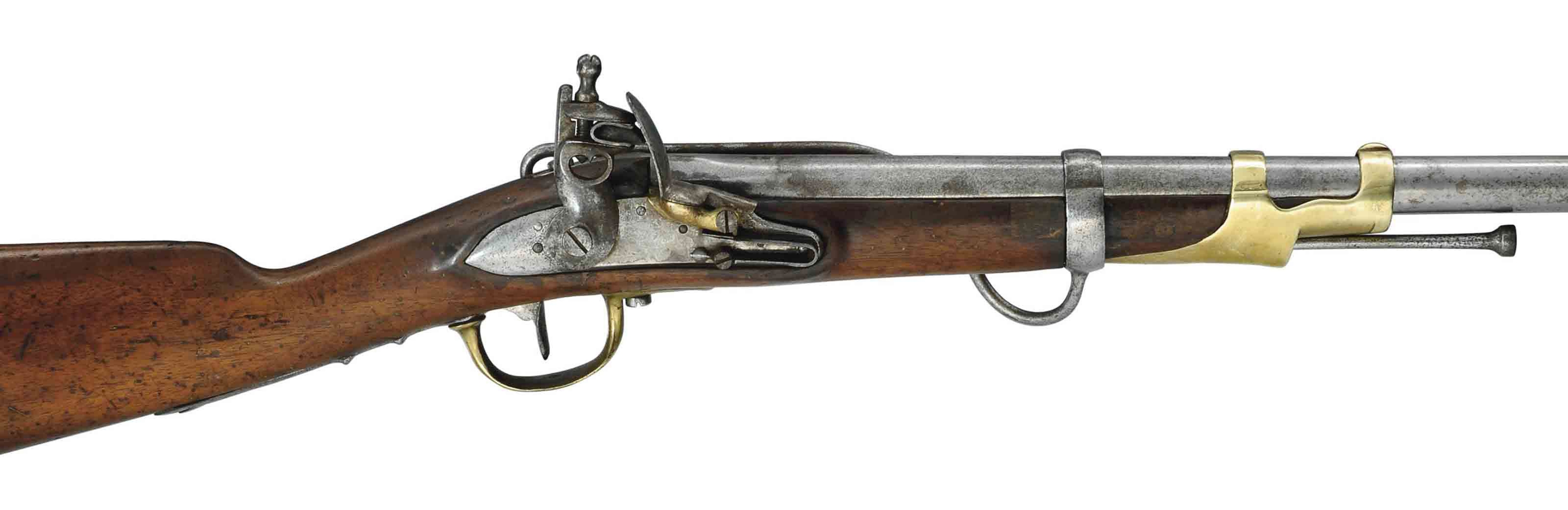 A RARE FRENCH 'M.1815' FLINTLOCK CAVALRY MUSKETOON CIRCA 1815 Arms