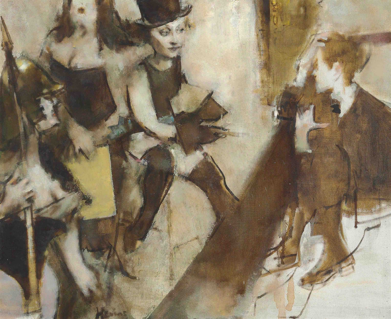 Jack Levine (19152010) The Judgment of Paris V AMERICAN ART