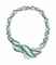 AN EMERALD AND DIAMOND NECKLACE, BY
