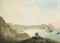 Figures conversing on a hill