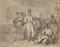 Soldiers with their horses in the
