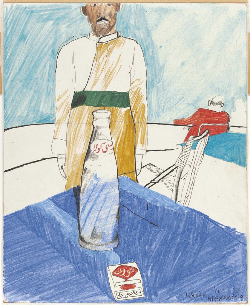 david hockney drawing from life book