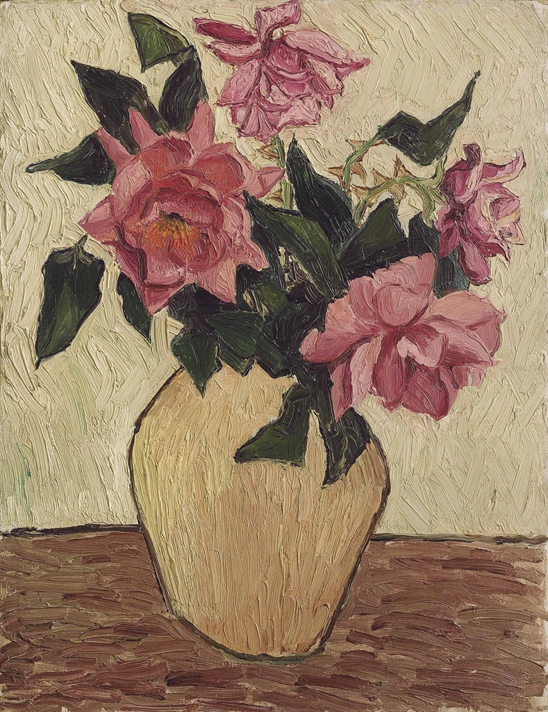 Christopher Wood (19011930) Roses in a Jar Modern British & Irish