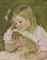Sara Holding a Cat