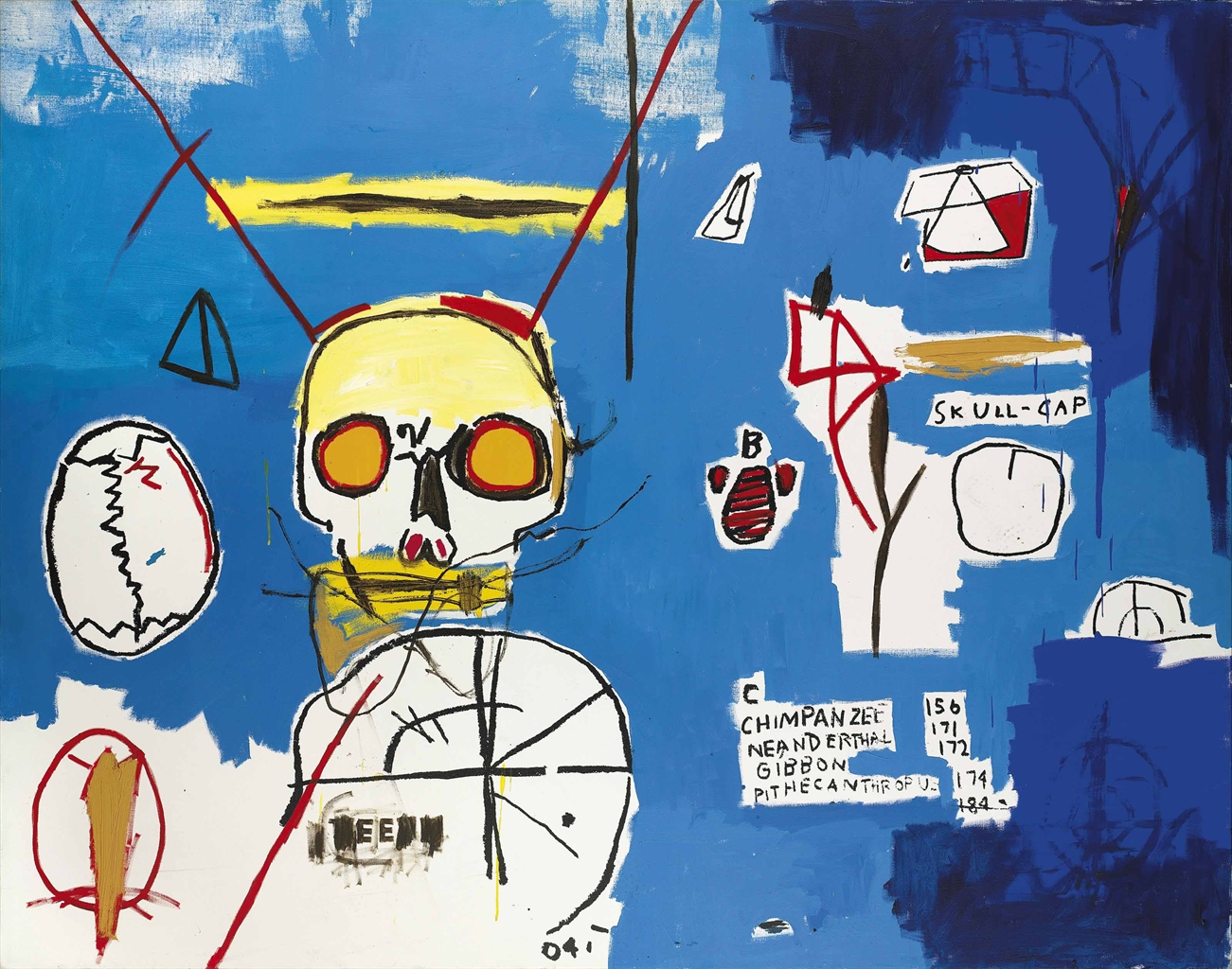 JeanMichel Basquiat (19601988) Untitled (Skull B) 1980s, Paintings Christie