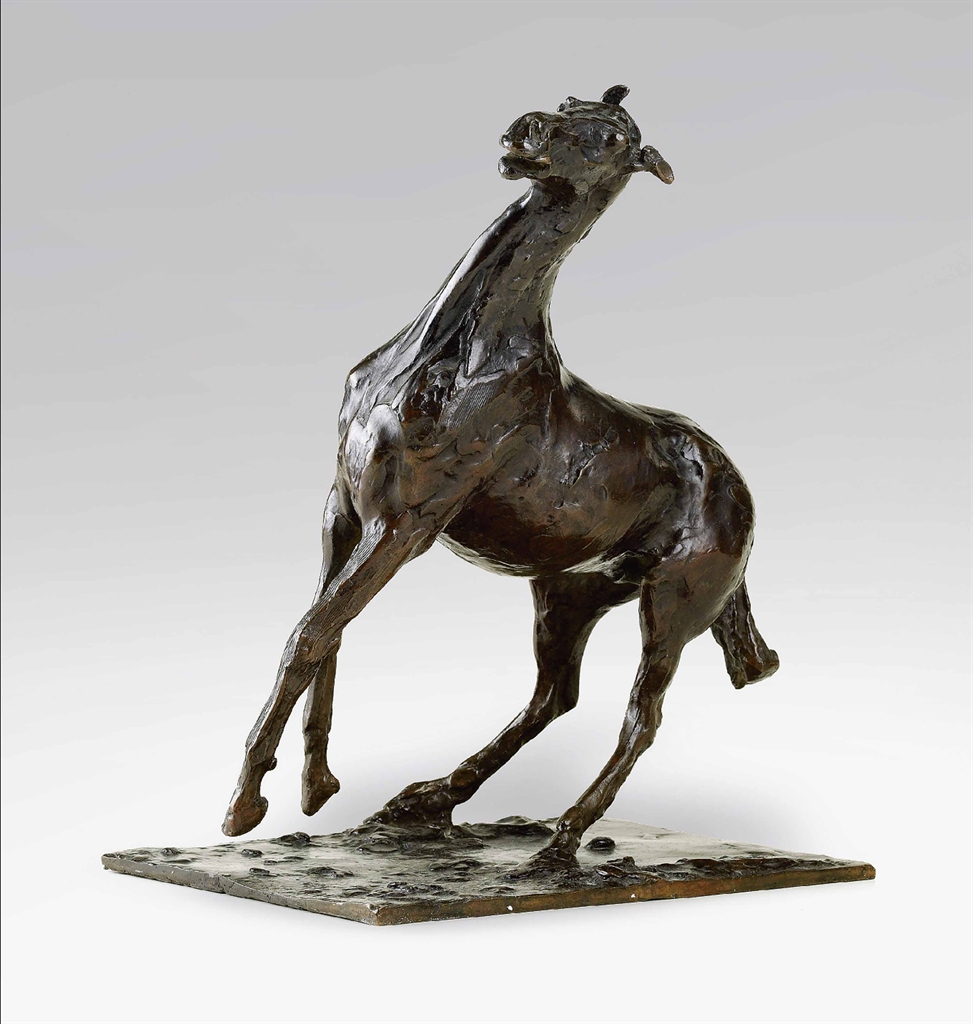 Edgar Degas (18341917) Cheval se cabrant 19th Century, Sculptures